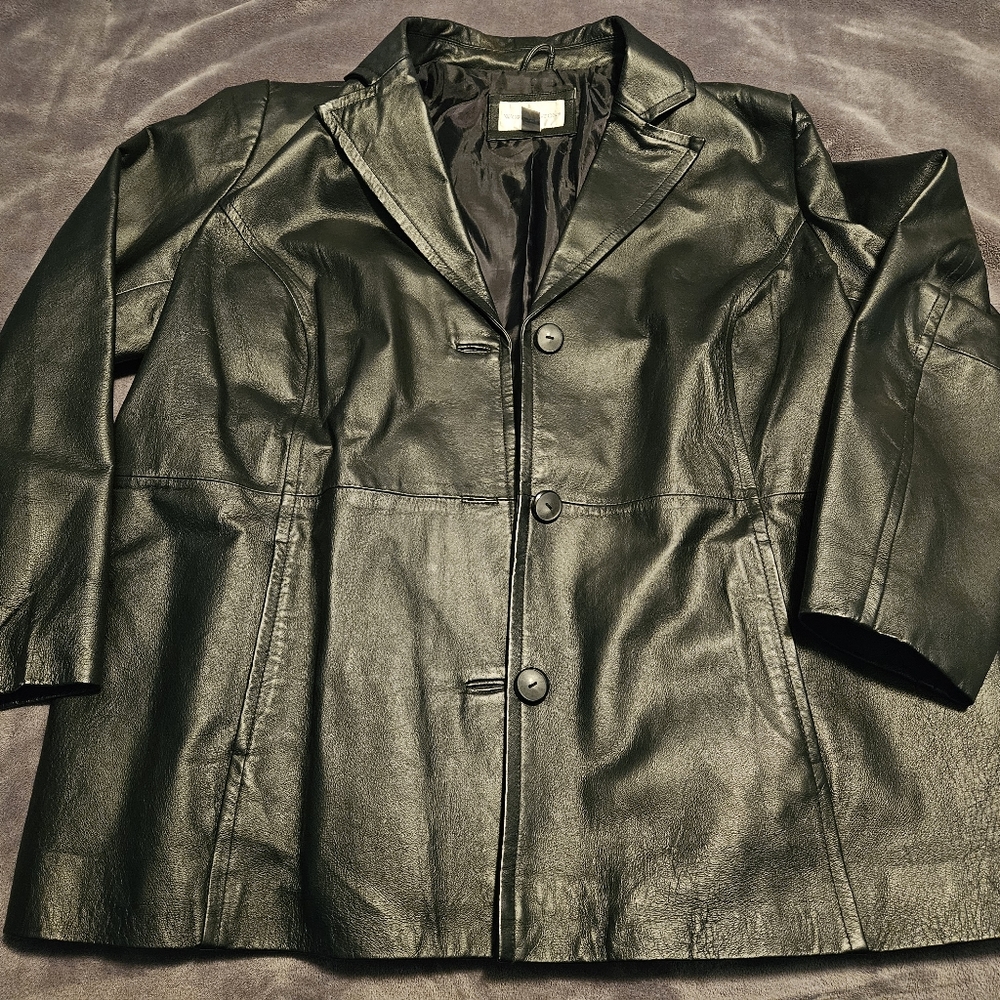 leather jacket